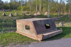 ДОТ-музей оборонительного рубежа «Ижора» Бронеползунок оборонительно-наступательный